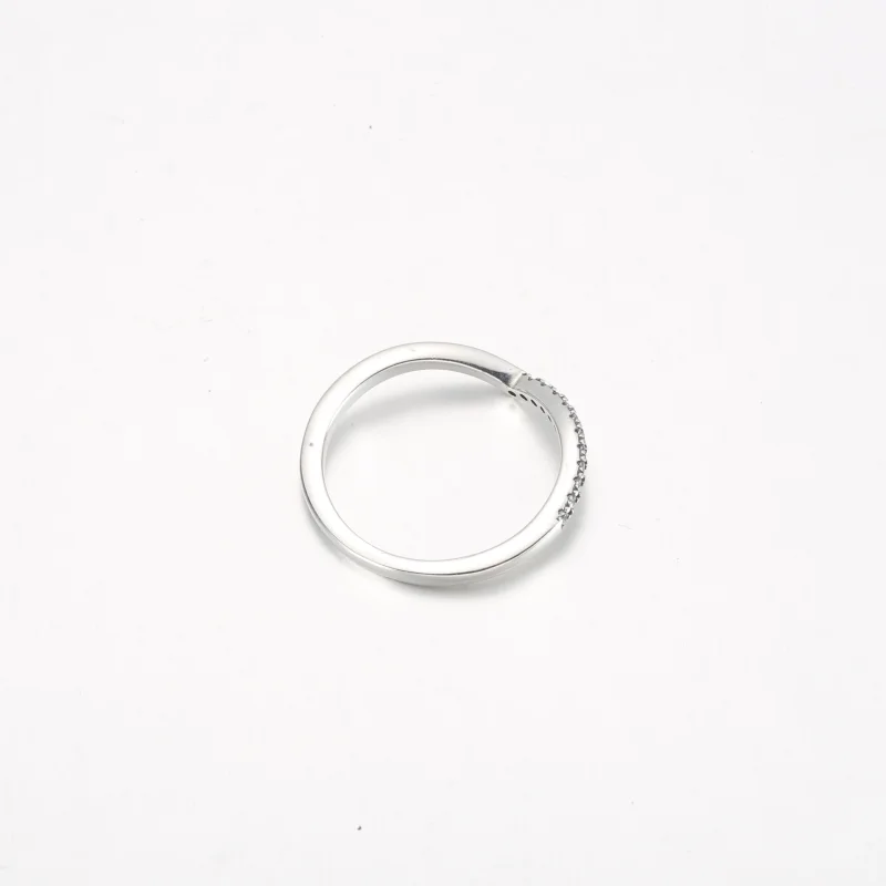 (image for) Pandora Timeless Wish Half Sparkling Ring - 192394C01 - View 3