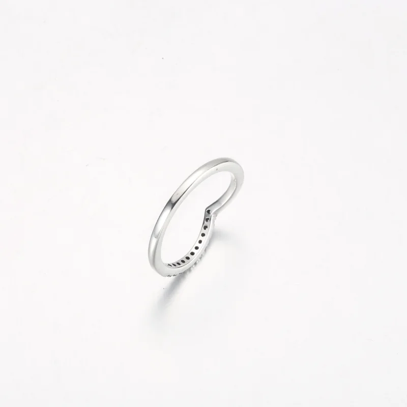 (image for) Pandora Timeless Wish Half Sparkling Ring - 192394C01 - View 4