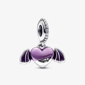 Pandora Vampire Winged Heart Dangle Charm - 792290C01
