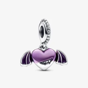 (image for) Pandora Vampire Winged Heart Dangle Charm - 792290C01