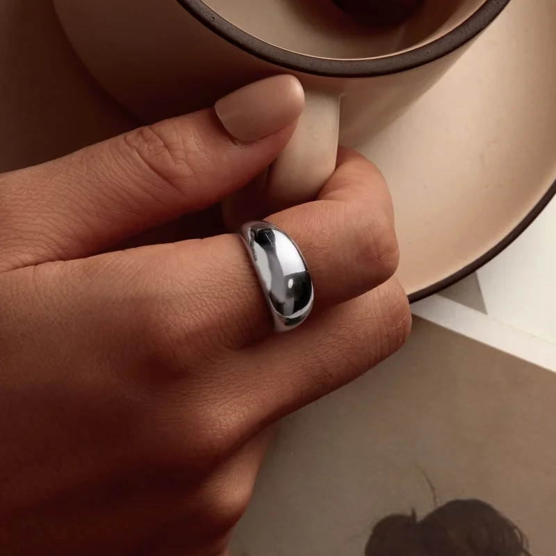 (image for) PANDORA Style Aperture Open Ring - SCR983-E - View 6