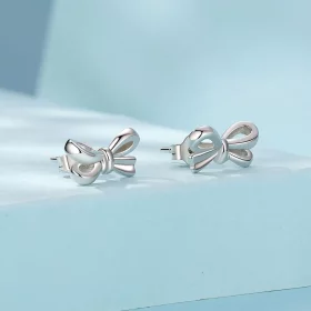 PANDORA Style Bow Earrings - SCE1707 PANDORA Style Bow Earrings - SCE1707