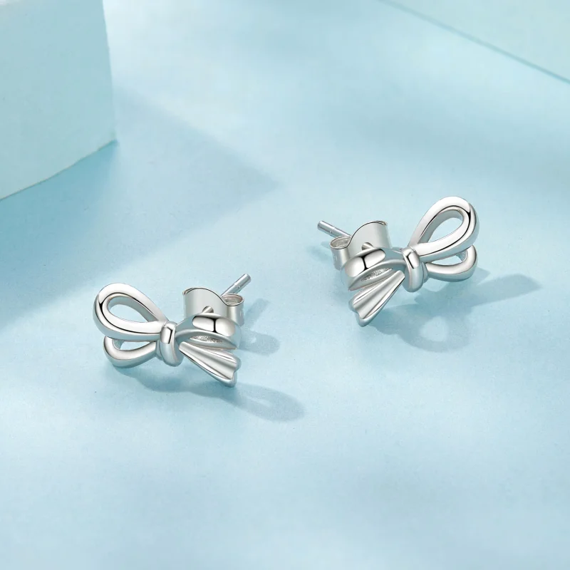 (image for) PANDORA Style Bow Earrings - SCE1707 - View 3