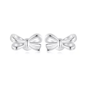 PANDORA Style Bow Earrings - SCE1707 PANDORA Style Bow Earrings - SCE1707