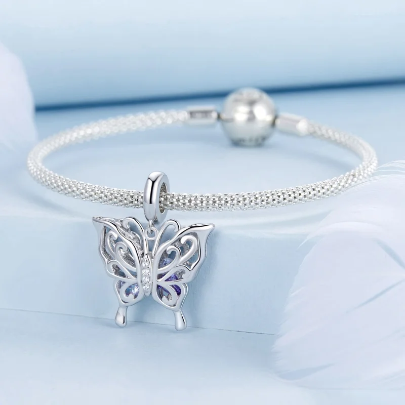 (image for) PANDORA Style Butterfly Dangle - BSC969 - View 3