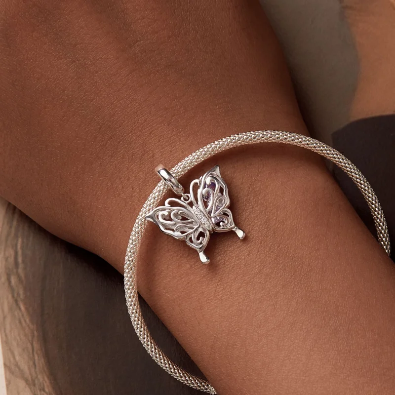 (image for) PANDORA Style Butterfly Dangle - BSC969 - View 5