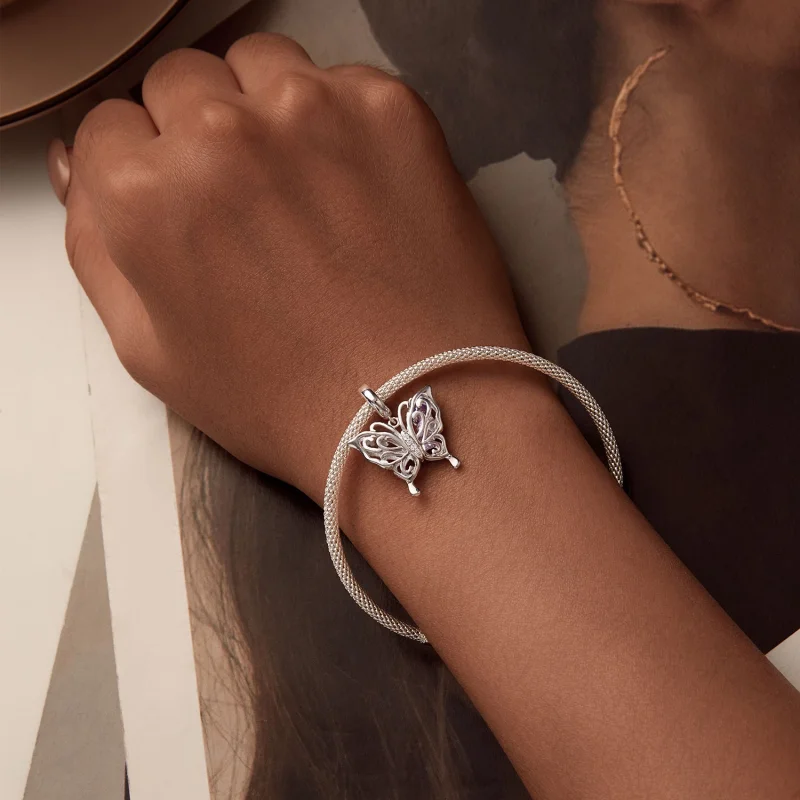 (image for) PANDORA Style Butterfly Dangle - BSC969 - View 6