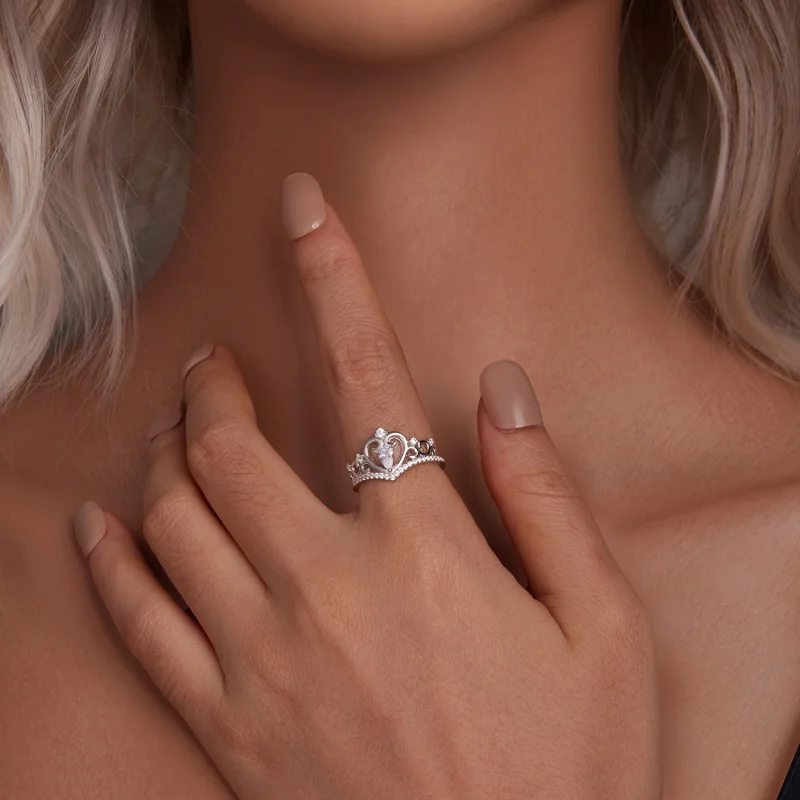 (image for) PANDORA Style Crown Ring - BSR511 - View 6