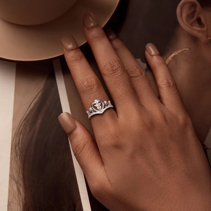 (image for) PANDORA Style Crown Ring - BSR511 - View 7