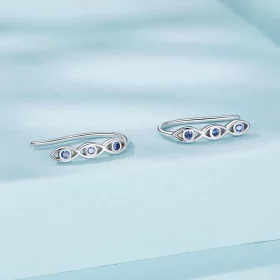 PANDORA Style Devil Eye Earrings - SCE1695 PANDORA Style Devil Eye Earrings - SCE1695