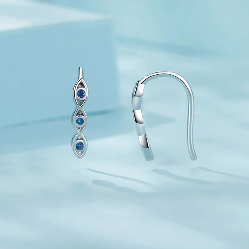 (image for) PANDORA Style Devil Eye Earrings - SCE1695 - View 3