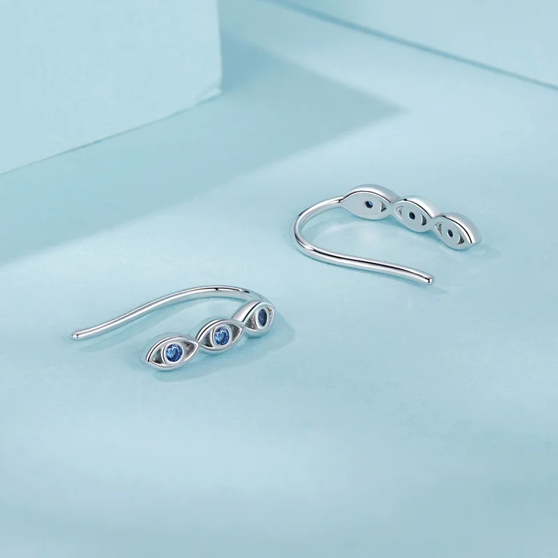 (image for) PANDORA Style Devil Eye Earrings - SCE1695 - View 4