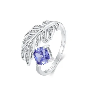 (image for) PANDORA Style Feather Open Ring - BSR518-E