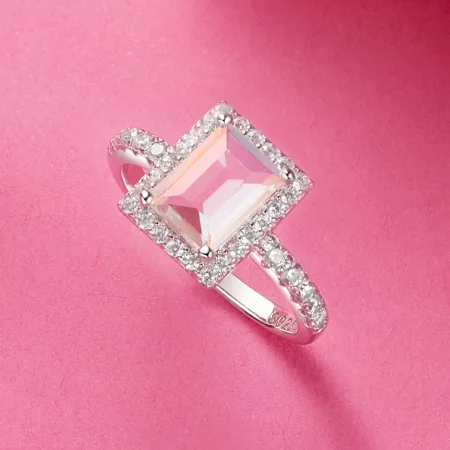 PANDORA Style Girls Large Center Stone Ring - SCR999