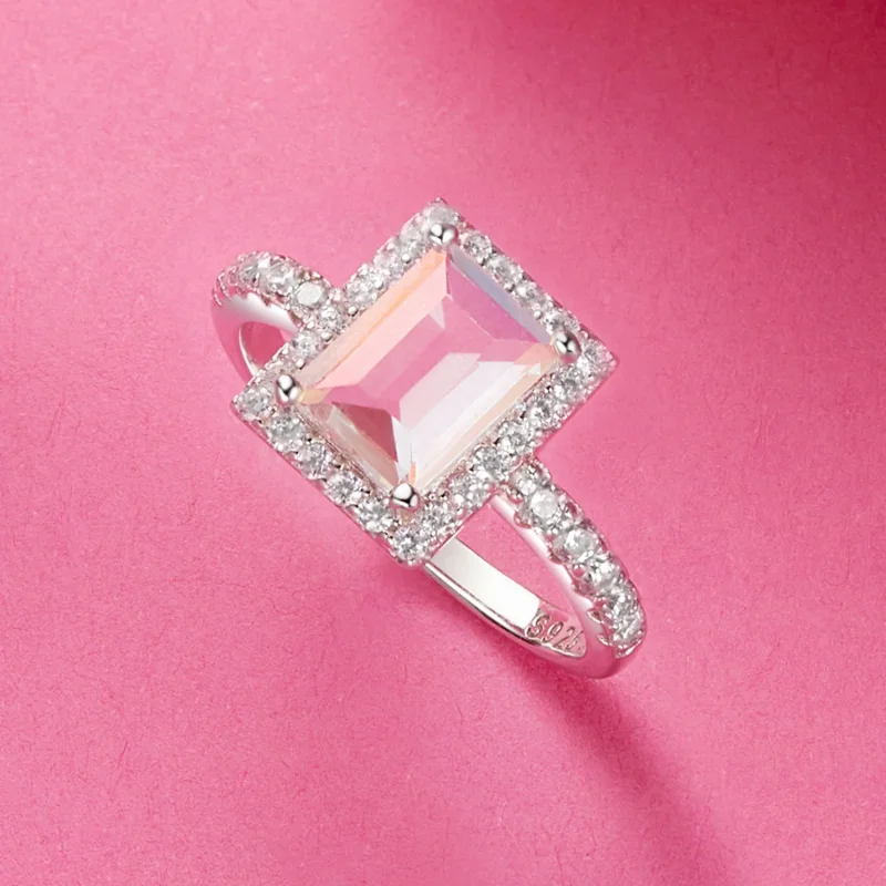 (image for) PANDORA Style Girls Large Center Stone Ring - SCR999 - View 3