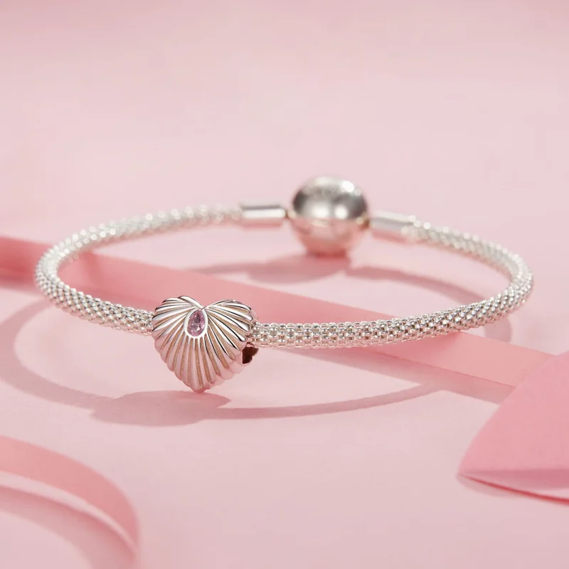 (image for) PANDORA Style Heart Charm - SCC2693 - View 3