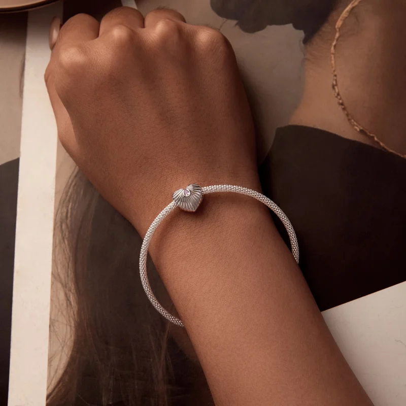 (image for) PANDORA Style Heart Charm - SCC2693 - View 5