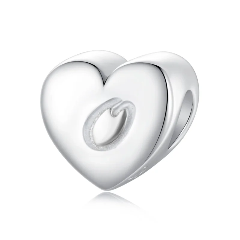 (image for) PANDORA Style Heart Letter O Charm - SCP065Charm -O - Product Image