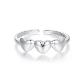 PANDORA Style Heart Shaped Ring - SCR1001-E