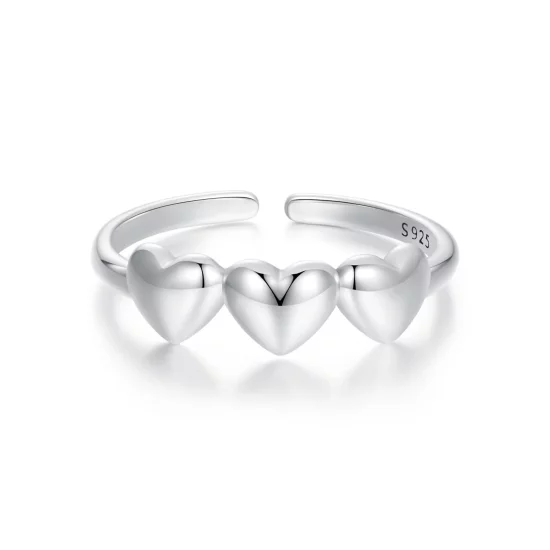 PANDORA Style Heart Shaped Ring - SCR1001-E