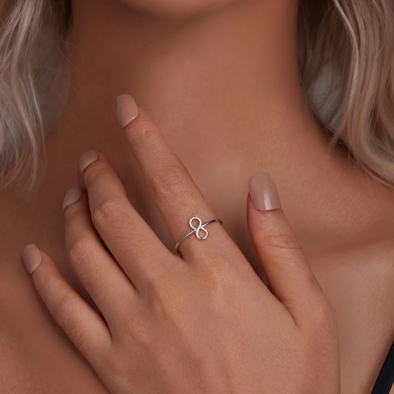 (image for) PANDORA Style Infinity Open Ring - SCR996-E - View 5