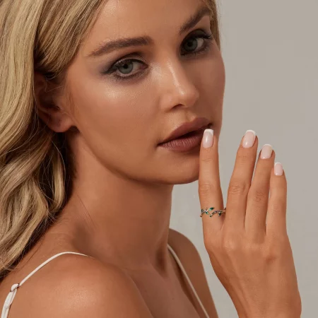 PANDORA Style Leaf Open Ring - BSR517-E