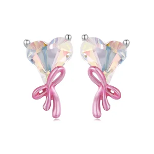 (image for) PANDORA Style Love Bow Earrings - SCE1696
