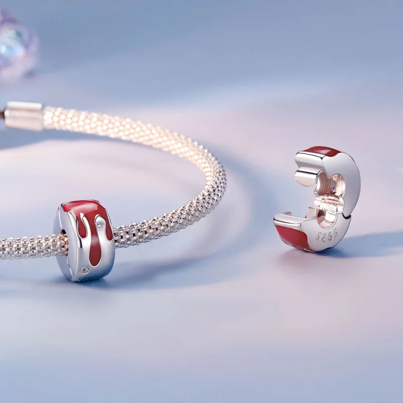 (image for) PANDORA Style Melted Positioning Buckle Charm - SCC2700 - View 4