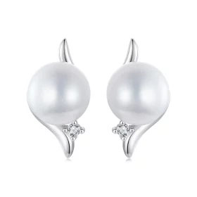 PANDORA Style Natural Pearl Earrings - BSE961 PANDORA Style Natural Pearl Earrings - BSE961