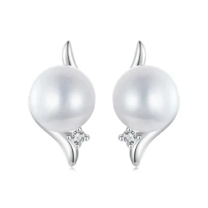 PANDORA Style Natural Pearl Earrings - BSE961 (image for) PANDORA Style Natural Pearl Earrings - BSE961