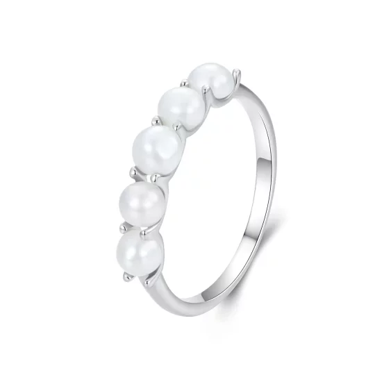 PANDORA Style Natural Pearl Ring - BSR510