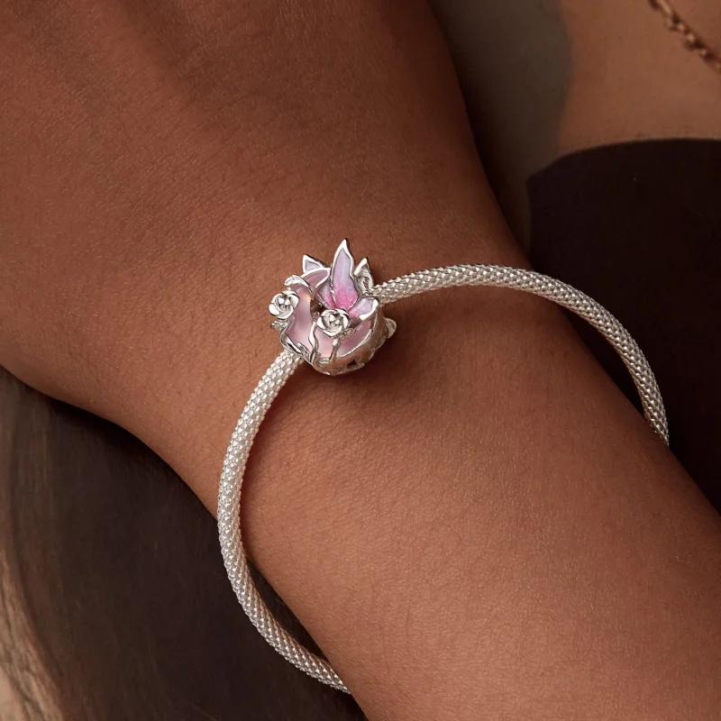 (image for) PANDORA Style Neon Moonlight Butterfly Charm - BSC968 - View 7