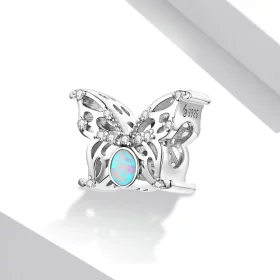 PANDORA Style Opal Butterfly Charm - BSC558 PANDORA Style Opal Butterfly Charm - BSC558