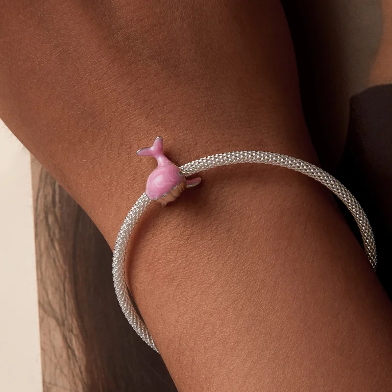 (image for) PANDORA Style Pink Whale Charm - SCC2707 - View 7