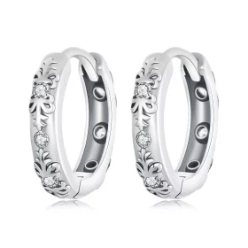 PANDORA Style Retro Pattern Earrings - SCE1701