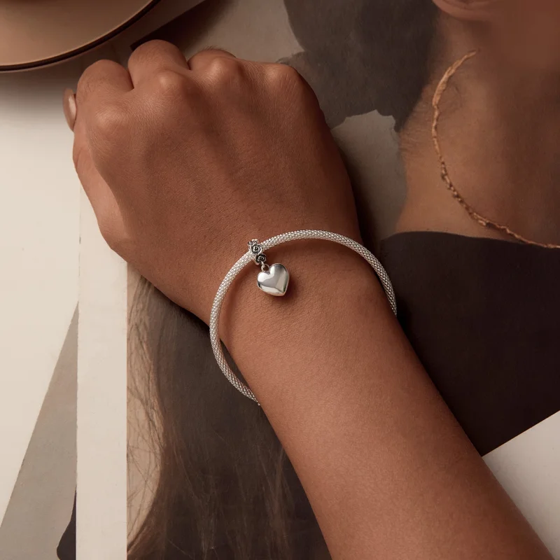 (image for) PANDORA Style Romantic Rose Proposal Box Dangle - SCC2701 - View 6