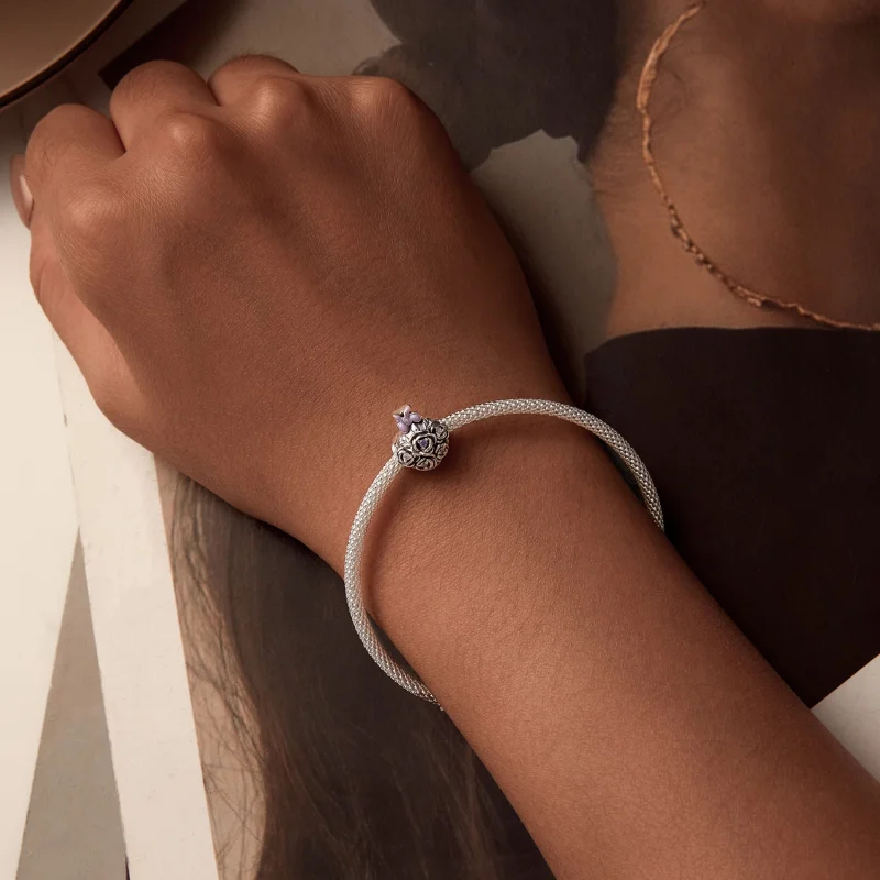 (image for) PANDORA Style Rose Bouquet Charm - SCC2704 - View 6