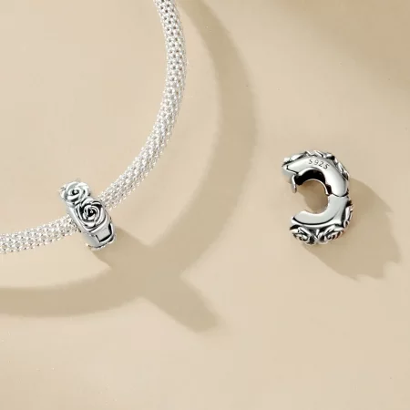 PANDORA Style Rose Positioning Buckle Charm - SCC2706