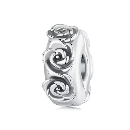 PANDORA Style Rose Positioning Buckle Charm - SCC2706 PANDORA Style Rose Positioning Buckle Charm - SCC2706