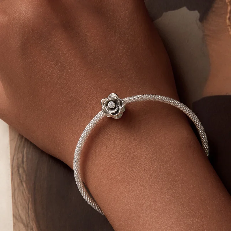 (image for) PANDORA Style Rose Three-Dimensional Charm - SCC2705 - View 7