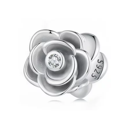 PANDORA Style Rose Three-Dimensional Charm - SCC2705 PANDORA Style Rose Three-Dimensional Charm - SCC2705