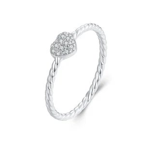 (image for) PANDORA Style Shining Heart Ring - BSR516