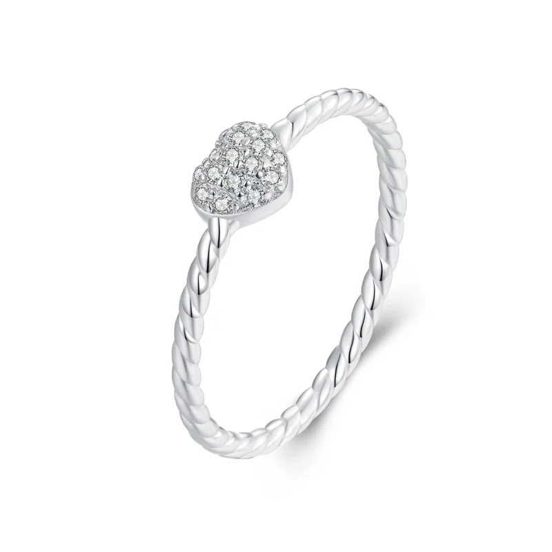 (image for) PANDORA Style Shining Heart Ring - BSR516 - Product Image