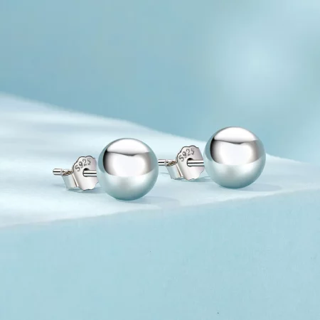 PANDORA Style Small Ball Shaped Earrings - SCE1725-S