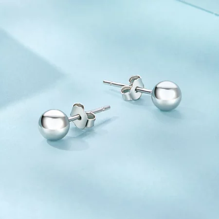 PANDORA Style Small Ball Shaped Earrings - SCE1725-S