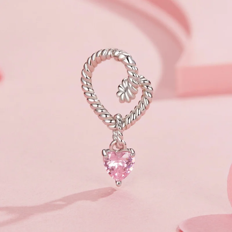 (image for) PANDORA Style Smart Heart Dangle - SCC2692 - View 2