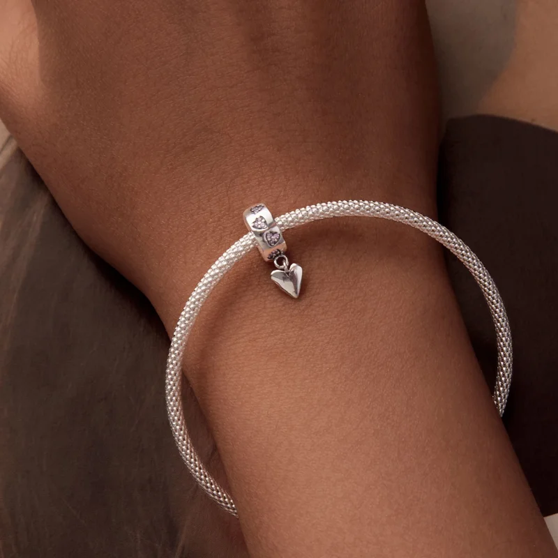 (image for) PANDORA Style Smart Heart Silicone Buckle Charm - SCC2694 - View 7