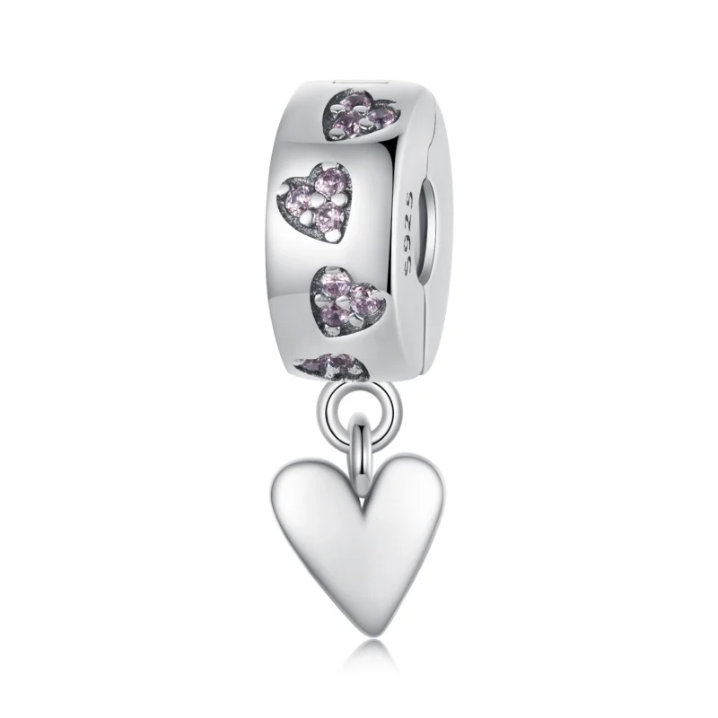 (image for) PANDORA Style Smart Heart Silicone Buckle Charm - SCC2694 - Product Image