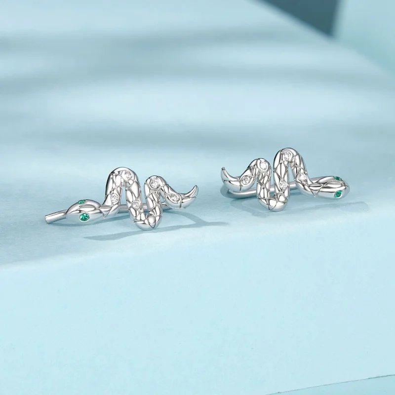 (image for) PANDORA Style Snake Ear Stud - SCE1700 - View 2