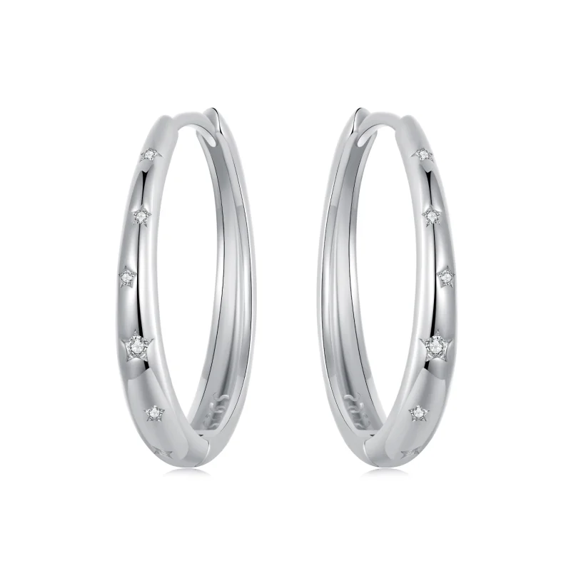 (image for) PANDORA Style Star Earrings - BSE956 - Product Image